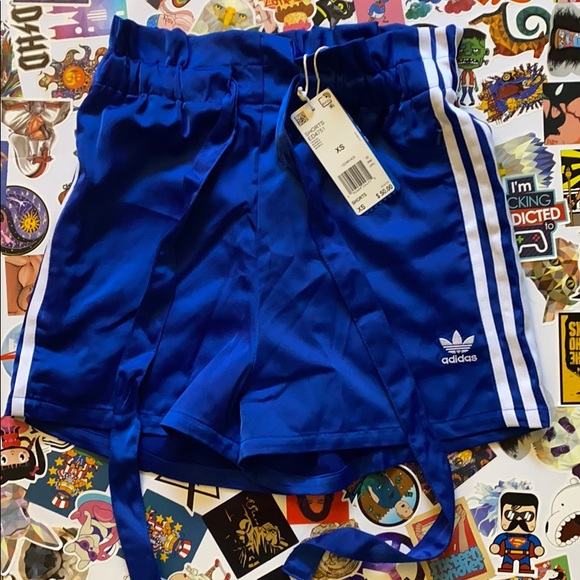 adidas Originals Satin Shorts Size XS - Picture 5 of 8